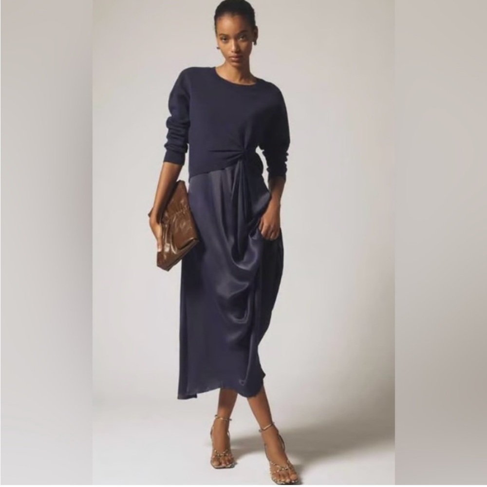 Anthropologie Gemini Twofer Sweater & Dress Set